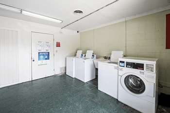 apartment community with laundry rooms